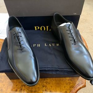 Ralph Lauren SZ 11 Gosforth Black Soft Calf. NIB